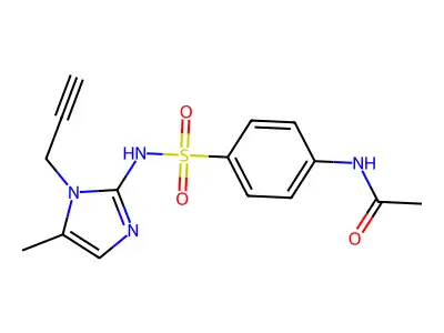 Acetamide,N-(4-(((5-methyl-1- - structure
