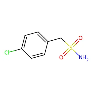 (4-Chlorophenyl)methanesulfonamide structure