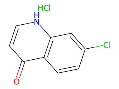 7-Chloroquinolin-4-ol hydrochloride structure