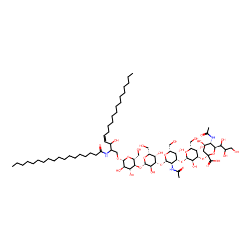 Sialosylparagloboside structure