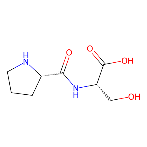 Prolyl-serine structure