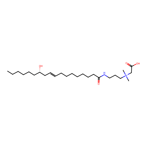 Ricinoleamidopropyl betaine structure