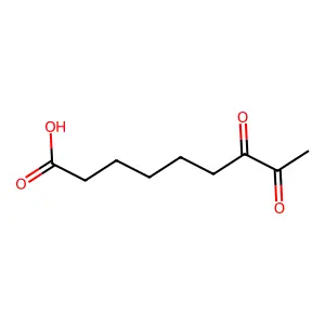 7,8-Dioxononanoic acid structure