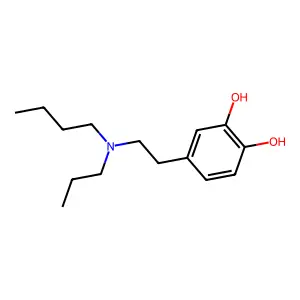 N-正丙基-N-正丁基-β-多巴胺 structure