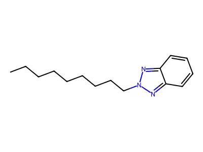 2-Nonyl-2H-1,2,3-benzotriazole structure