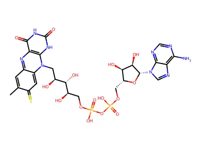 8-Mercapto-fad structure