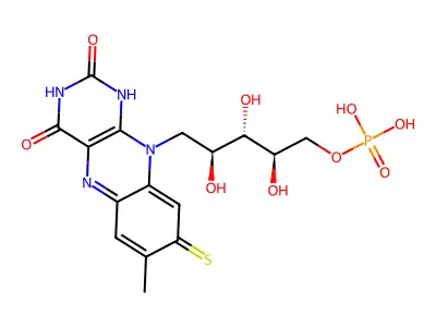 8-Mercapto-fmn structure