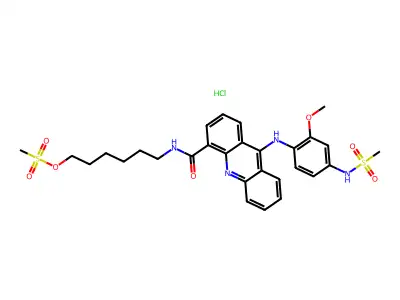 C29H34N4O7S2.ClH.1/2H2O structure