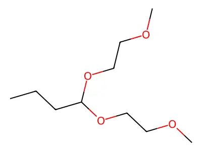 2,5,7,10-Tetraoxaundecane, 6-propyl- structure