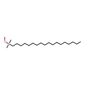 Silane, methoxydimethyloctadecyl- structure