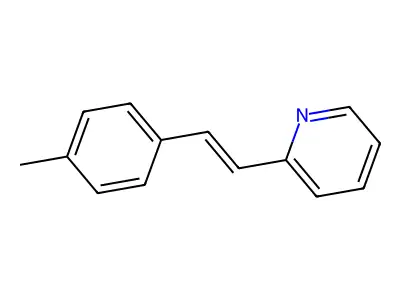2-[2-(4-Methylphenyl)ethenyl]pyridine structure