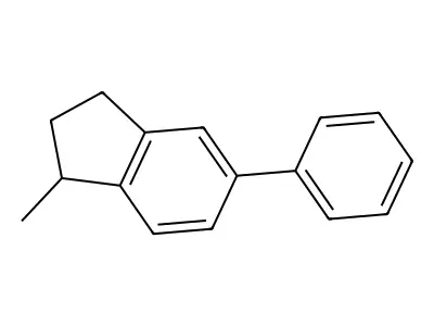 1-Methyl-5-phenyl-2,3-dihydro-1H-indene structure