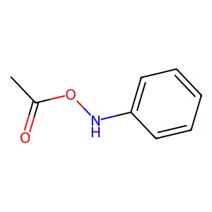 Benzenamine, N-(acetyloxy)- structure