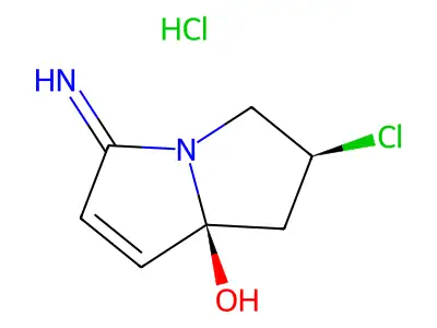 Clazamycin B hydrochloride structure