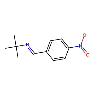 p-Nitrobenzylidene tert-butylamine structure