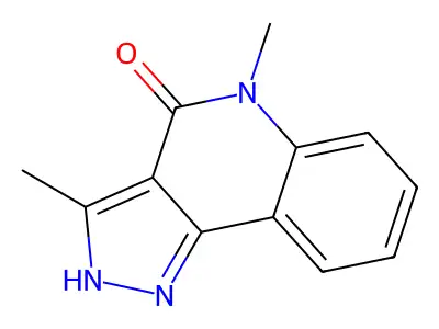 3,5-dimethyl-2H-pyrazolo[4,3-c]quinolin-4-one structure