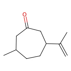 3-Methyl-6-(prop-1-EN-2-YL)cycloheptan-1-one structure