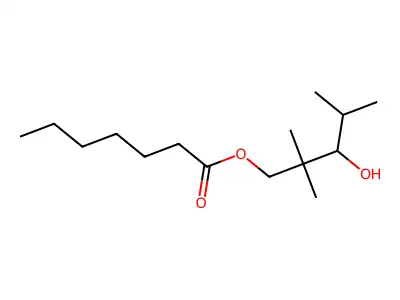 Heptanoic acid, ester with 2,2,4-trimethyl-1,3-pentanediol structure