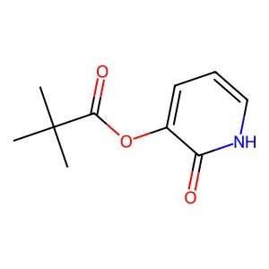 2-Oxo-1,2-dihydropyridin-3-yl 2,2-dimethylpropanoate structure