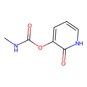 (2-oxo-1H-pyridin-3-yl) N-methylcarbamate structure