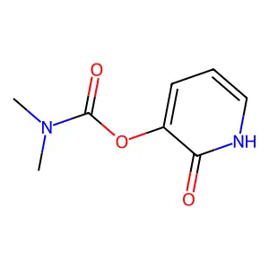 (2-oxo-1H-pyridin-3-yl) N,N-dimethylcarbamate structure