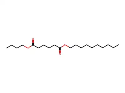 Butyl decyl adipate structure