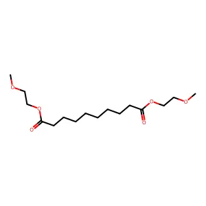 1,10-Bis(2-methoxyethyl) decanedioate structure