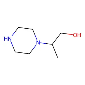 2-(Piperazin-1-yl)propan-1-ol structure