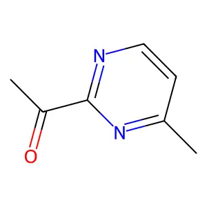 Ethanone, 1-(4-methyl-2-pyrimidinyl)- structure
