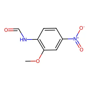 2'-Methoxy-4'-nitroformanilide structure