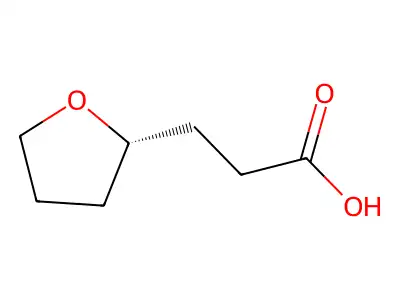 3-(Oxolan-2-yl)propanoic acid structure
