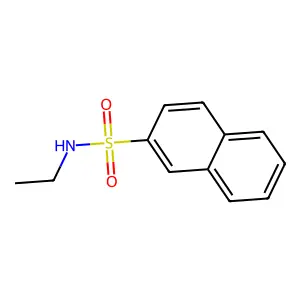 N-ethylnaphthalene-2-sulfonamide structure