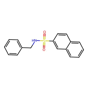N-benzylnaphthalene-2-sulfonamide structure