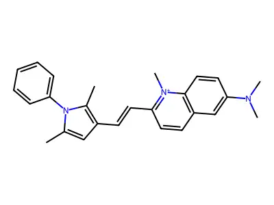 吡维铵 structure