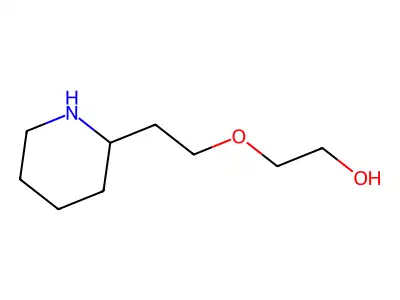 2-(2-(Piperidyl)ethoxy)ethanol structure