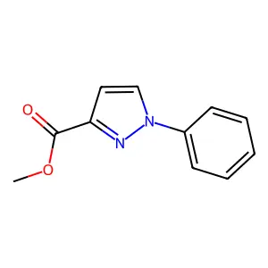 methyl 1-phenyl-1H-pyrazole-3-carboxylate structure