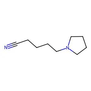 吡咯烷-1-戊腈 structure
