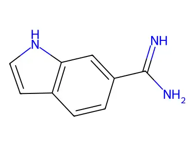 6-Amidinoindole structure