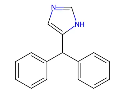 1H-Imidazole, 5-(diphenylmethyl)- structure