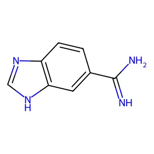 1H-苯并咪唑-5-甲脒 structure