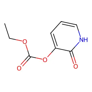 ethyl (2-oxo-1H-pyridin-3-yl) carbonate structure