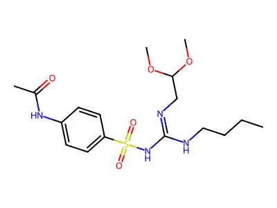 Acetamide,N-(4-((( ( - structure