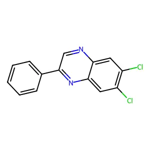6,7-Dichloro-2-phenylquinoxaline structure