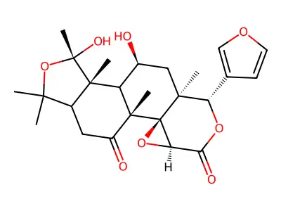 Clausenolide structure
