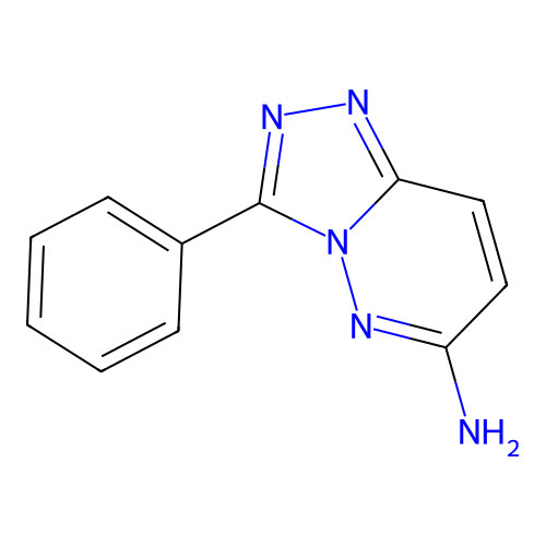 3-Phenyl-[1,2,4]triazolo[4,3-b]pyridazin-6-amine structure