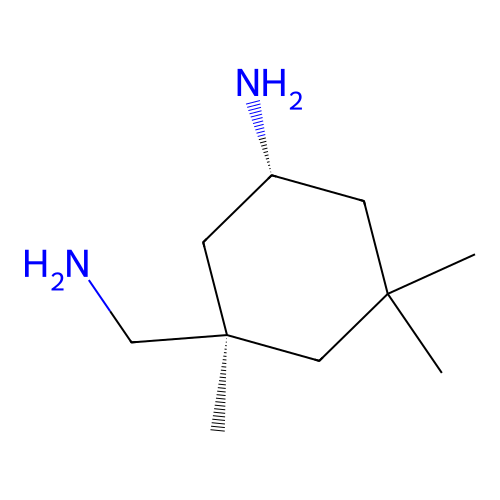 Isophoronediamine, trans- structure