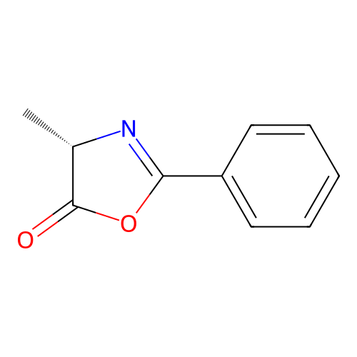 (4S)-4-Methyl-2-phenyl-5(4H)-oxazolone structure