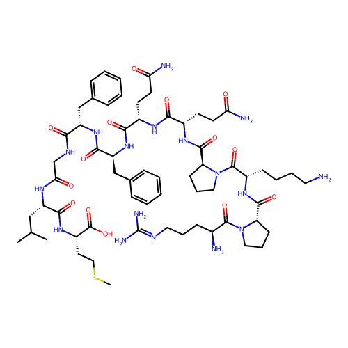 Substance P, Free Acid structure