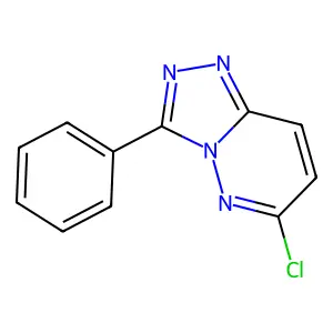 6-Chloro-3-phenyl-[1,2,4]triazolo[4,3-b]pyridazine structure