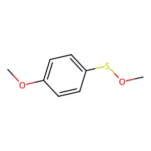 1-Methoxy-4-(methoxysulfanyl)benzene structure